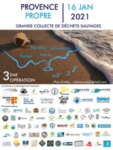 Affiche edition 2021 avec les 56 structures impliquées