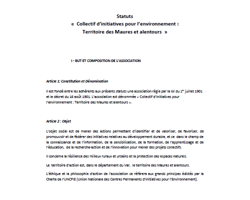 Statuts du CIETM
